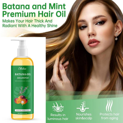 TryOnes BATANA OIL SHAMPOO with Rosemary Extract 400 ml Pack of 2